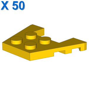 PLATE 3X4 W/ANGLE X 50
