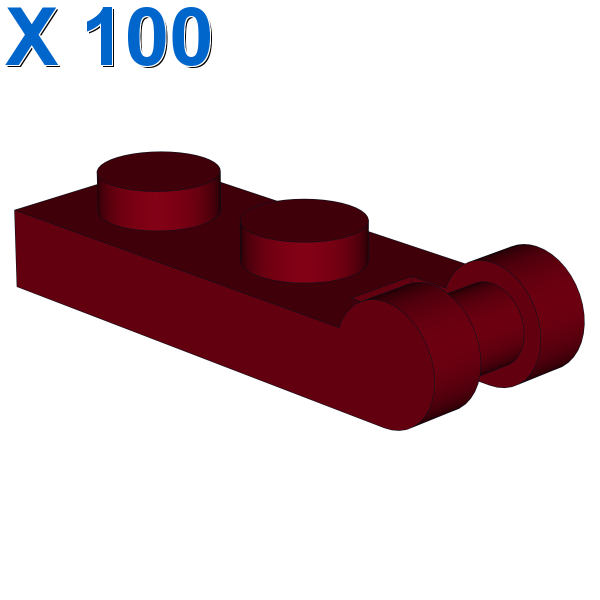 PLATE 1X2 W/SHAFT Ø3.2 X 100