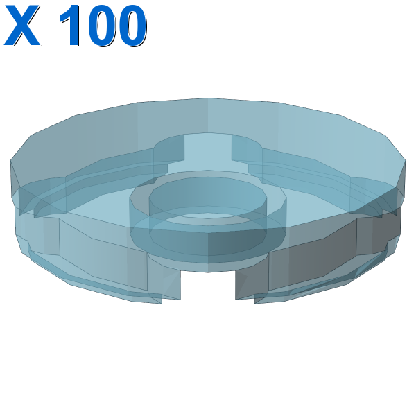 FLAT TILE 2X2, ROUND X 100