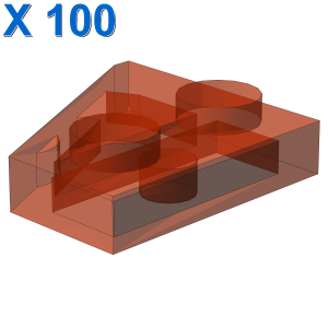 RIGHT PLATE 2x2 27DEG X 100