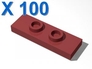 Modified 1 x 3 with 2 Studs (Double Jumper) X 100