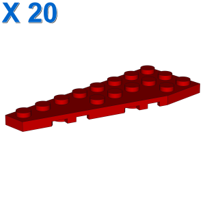 LEFT PLATE 3X8 W/ANGLE X 20