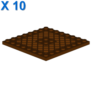 GRID PLATE 8X8 X 10