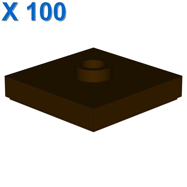 PLATE 2X2 W 1 KNOB X 100