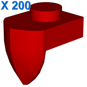 PLADE 1X1 M. 1 LOD. TAND X 200