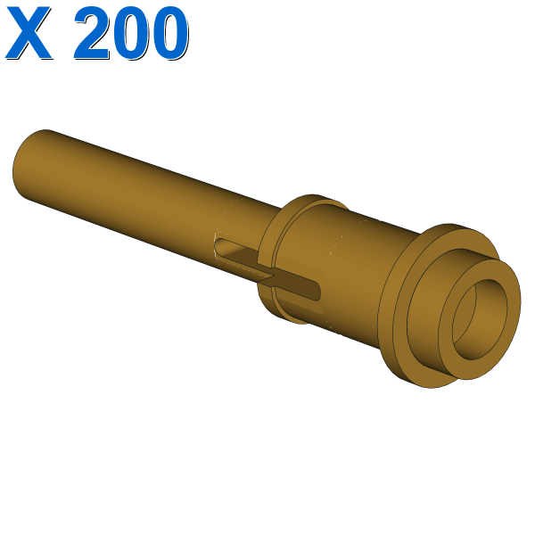 3 w.arch w.knob and shaft ø3.2 X 200