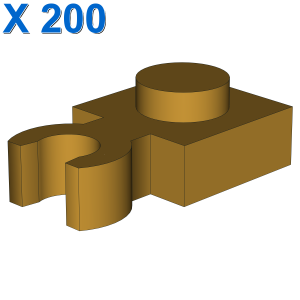 PLATE 1X1 W. HOLDER X 200