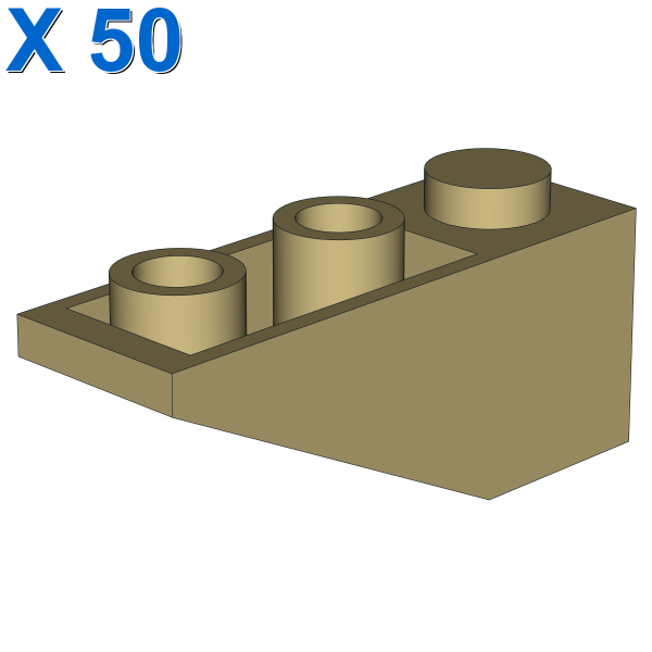 ROOF TILE 1X3/25° INV. X 50