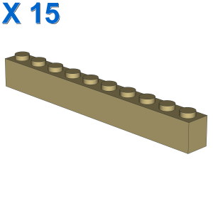 BRICK 1X10 X 15