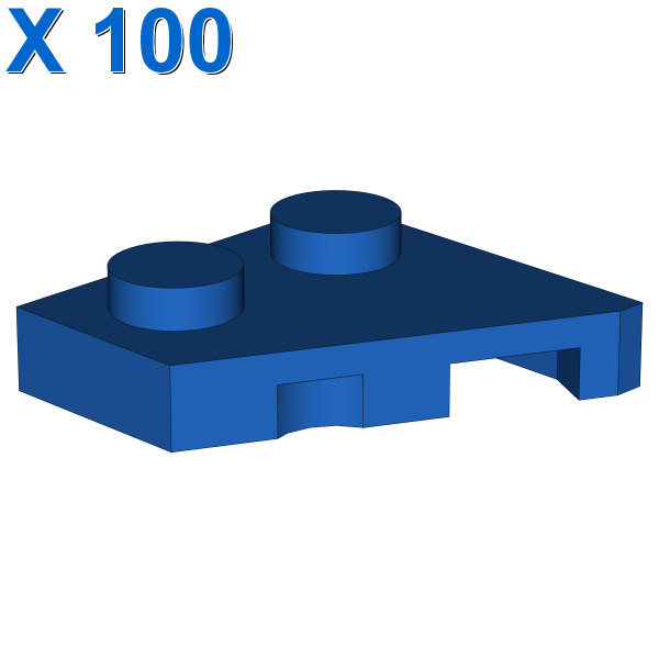 LEFT PLATE 2x2 27 DEG X 100