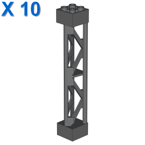 LATTICE TOWER 2X2X10 W/CROSS X 10