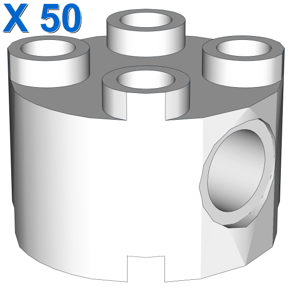 BRICK 2X2 ROUND WITH HOLE Ø4,85 X 50