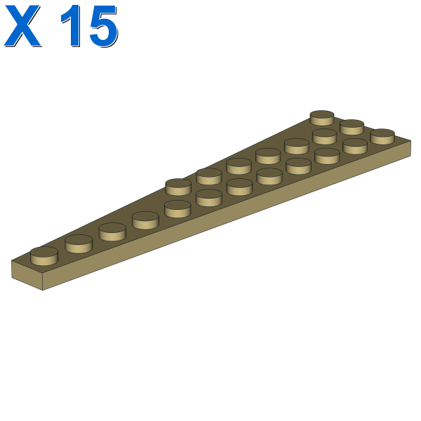 RIGHT PLATE W. ANGLE 3X12 X 15