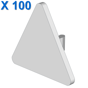 TRIANGULAR SIGN W. SNAP X 100