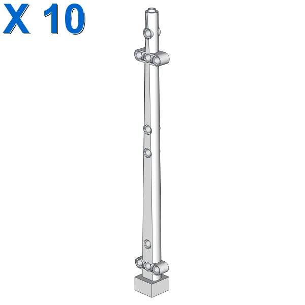 MAST 2X2X20 W/Ø4.85 X 10