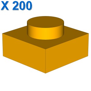 PLATE 1X1 X 200