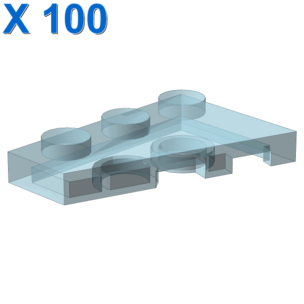 LEFT PLATE 2X3 W/ANGLE X 100