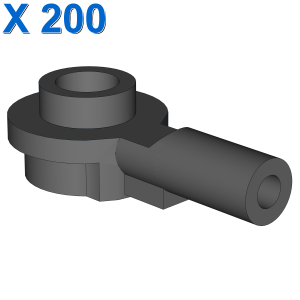 Bar 1L with 1 x 1 Round Plate with Hollow Stud X 200