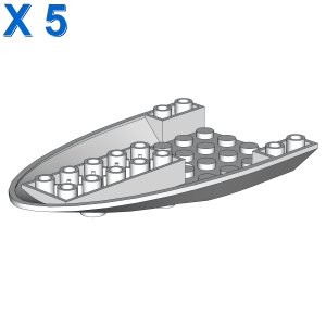 Inverted r.t. 6x10 w.doubl.bow X 5