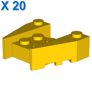 BRICK 4X4/18° X 20