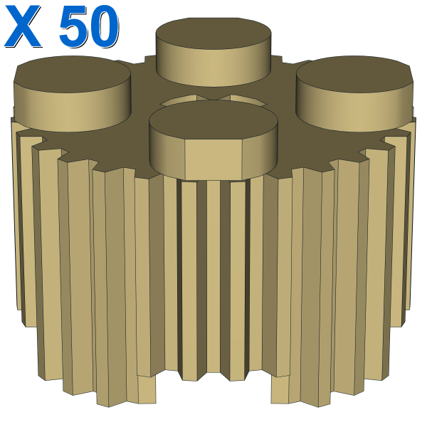 PROFILE BRICK Ø15.83 W. CROSS X 50