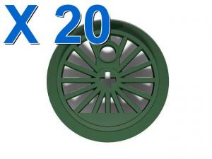 Train Wheel 37mm X 20
