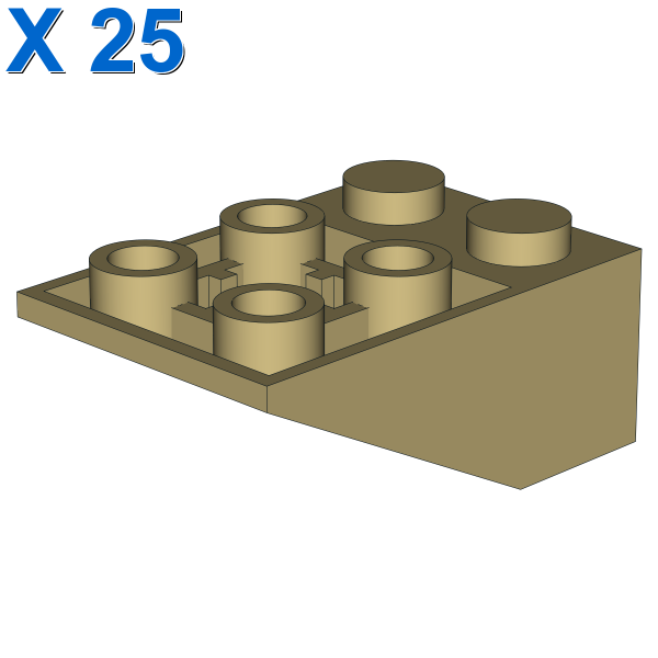 ROOF TILE 2X3/25° INV. X 25