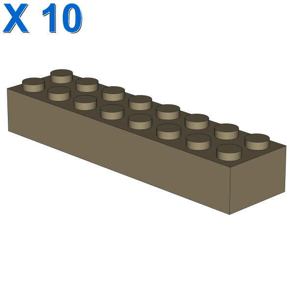 BRICK 2X8 X 10