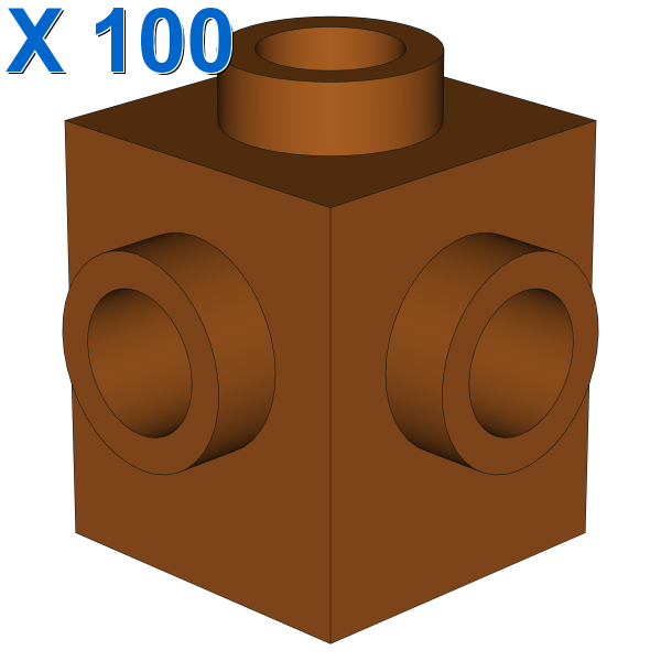 BRICK 1X1 W. 4 KNOBS X 100