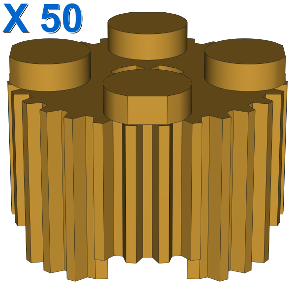 PROFILE BRICK Ø15.83 W. CROSS X 50