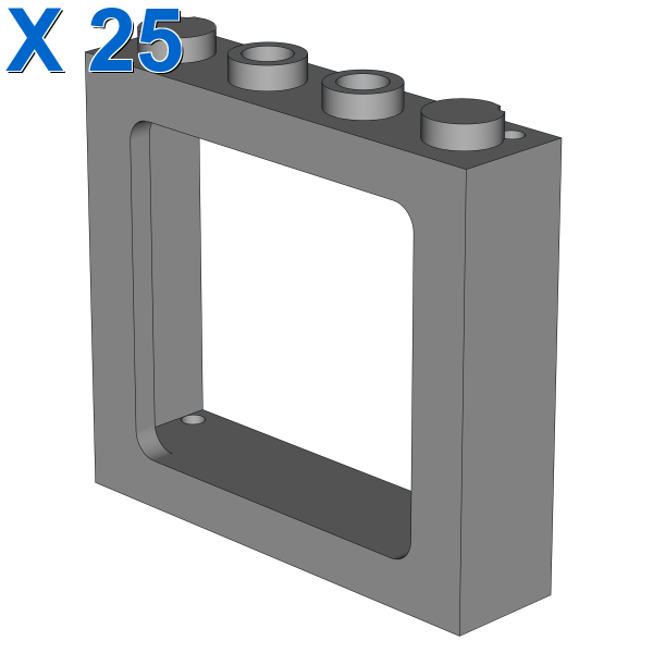 TRAIN WINDOW FRAME 1X4X3 X 25