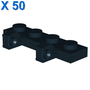 PLATE 1X4 W/STUMPS VERTICAL X 50