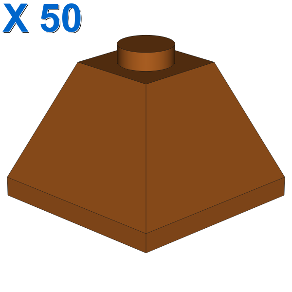 CORNER BRICK 2X2/45° OUTSIDE X 50