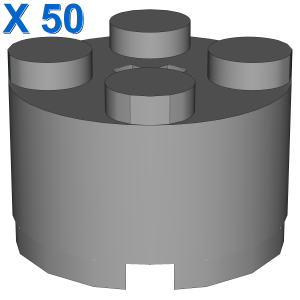 BRICK Ø16 W. CROSS X 50