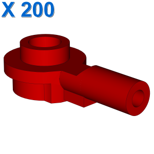 Bar 1L with 1 x 1 Round Plate with Hollow Stud X 200