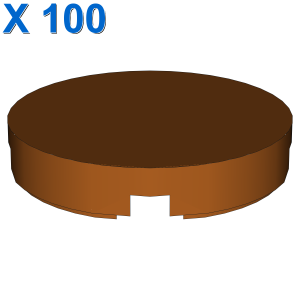 FLAT TILE 2X2, ROUND X 100