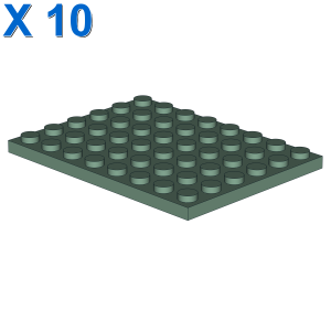 PLATE 6X8 X 10