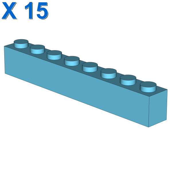 BRICK 1X8 X 15