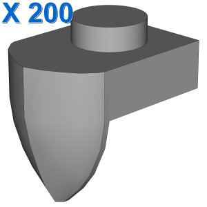 PLADE 1X1 M. 1 LOD. TAND X 200