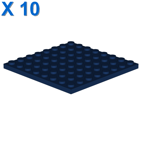 PLATE 8X8 X 10