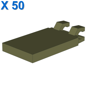 PLATE 2X3 W. HOLDER X 50