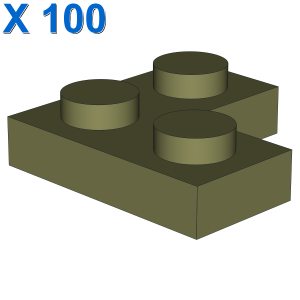 CORNER PLATE 1X2X2 X 100