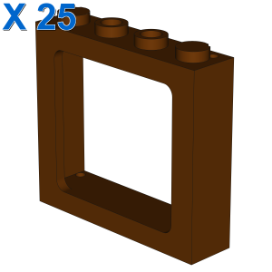 TRAIN WINDOW FRAME 1X4X3 X 25