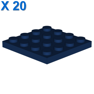 PLATE 4X4 X 20