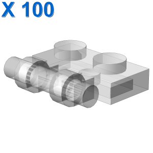 PLATE 1X2 W. STICK X 100