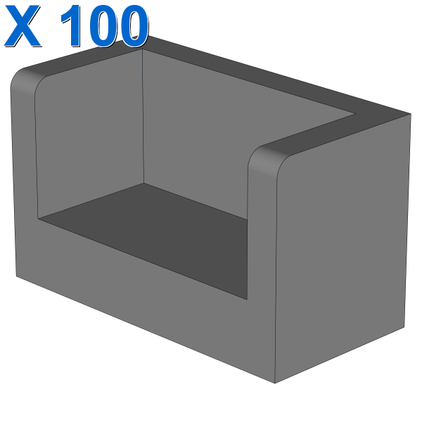 WALL DOUBLE CORNER 1X2X1 X 100