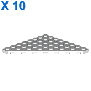 CORNER PLATE 45 DEG. 8X8 X 10