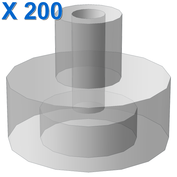 PLATE 1X1 W/3.2 SHAFT/1.5 HOLE X 200