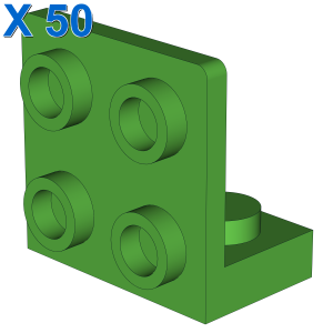 ANGULAR PLATE 1.5 BOT. 1X2 2/2 X 50