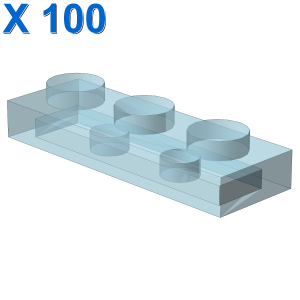 PLATE 1X3 X 100